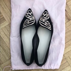 New Sophia Webster Bibi butterfly flats EU 38.5